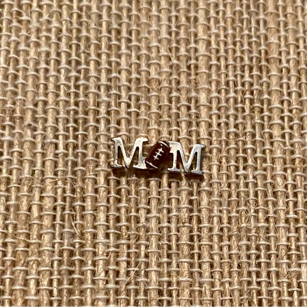 New Origami Owl Football Mom Charm (Retired)